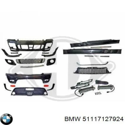 Купити 51117127924 BMW Буфер (бампер) передній