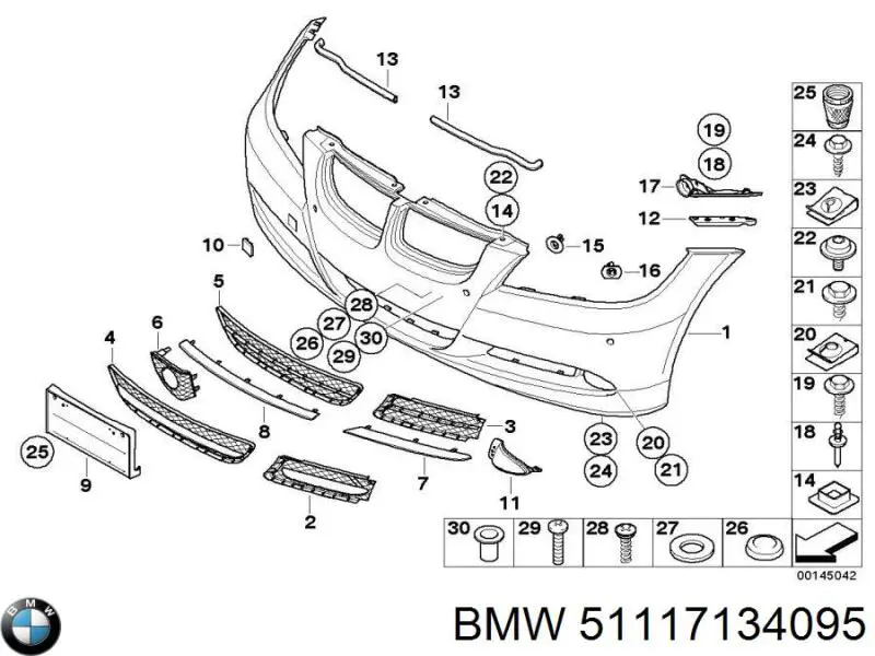 Купити PBM99038MA Signeda Молдинг решітки радіатора