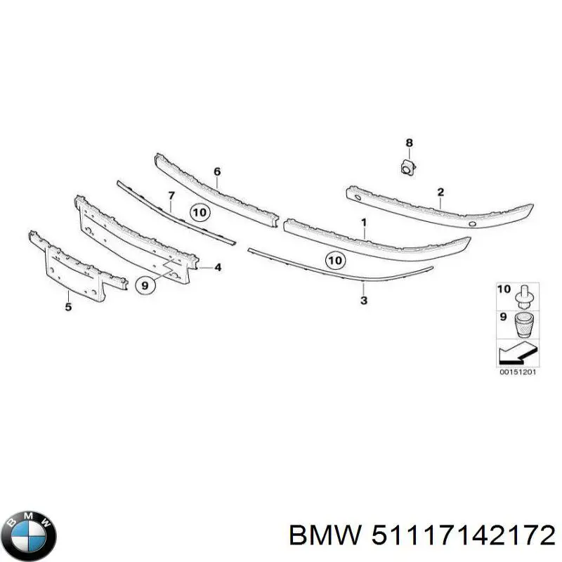 51117142172 BMW 