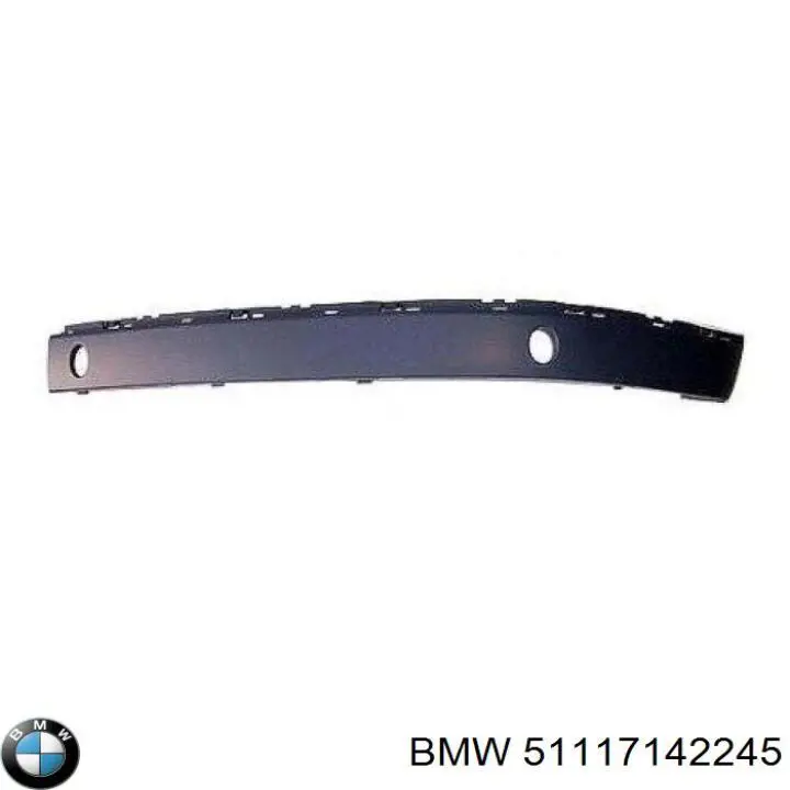 Молдинг переднього бампера, правий BMW 51117142245 ціна, від 42.98 USD