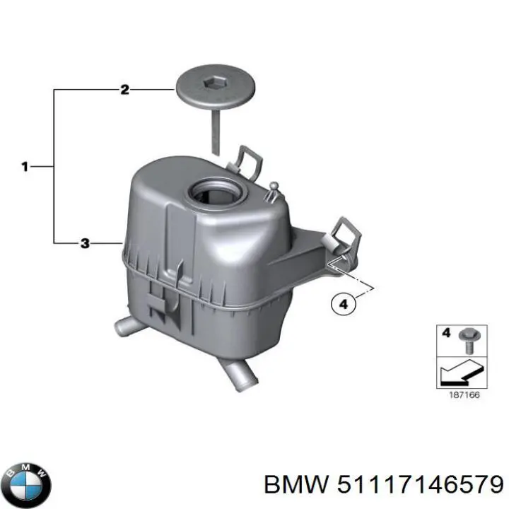 Бампер на авто BMW 51117146579 ціна, від 1065.75 USD