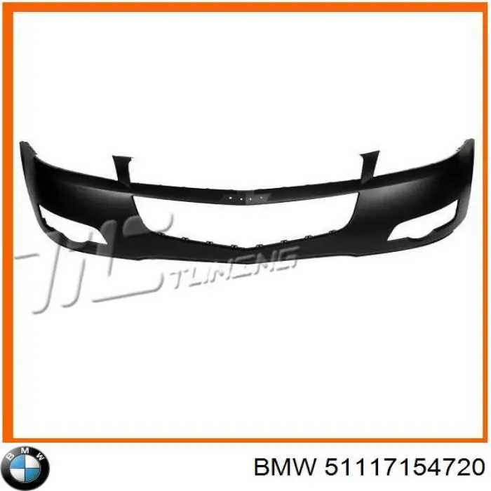 Решітка переднього бампера, права BMW 51117154720 ціна, від 14.74 USD