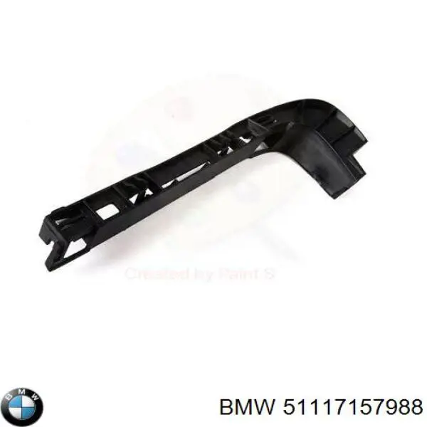 Купити A51117157988 Mercedes Направляюча переднього бампера, права