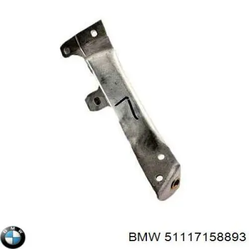 Кронштейн бампера переднього, лівий PBM43045CL Signeda
