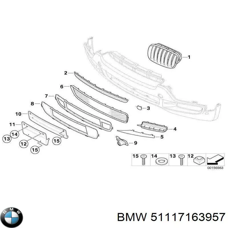  BMW 51117163957 ціна, від 48.89 USD