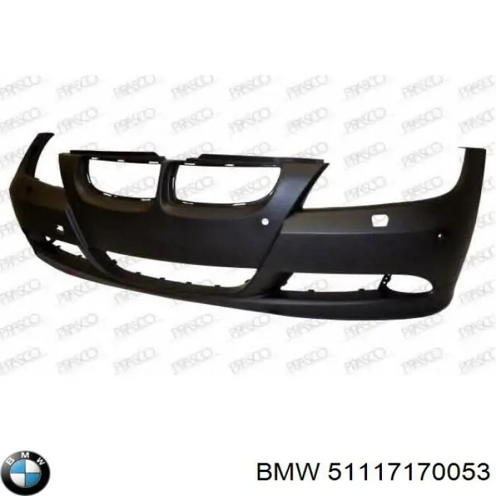 Передній бампер PBM04023BC Signeda
