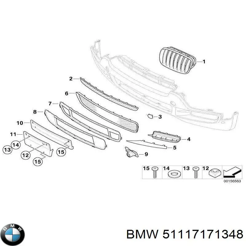 Кришка / пробка розширювального бачка BMW 51117171348 ціна, від 14.37 USD