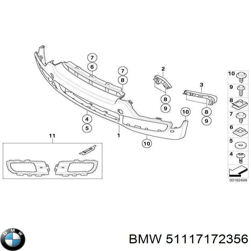 Передній бампер KH0096900 Elit