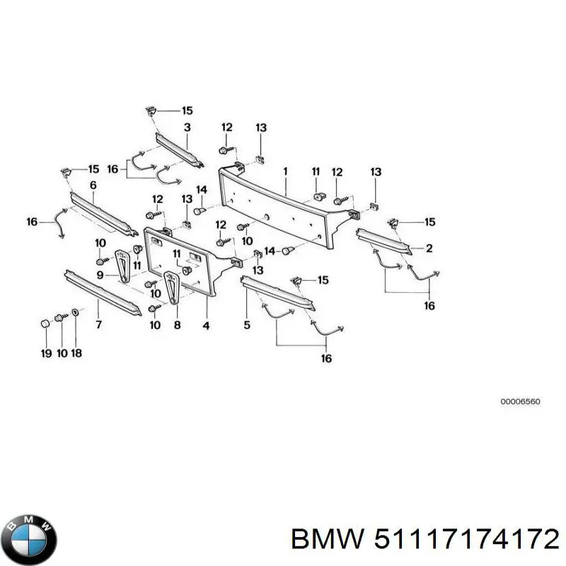 51117174172 BMW 