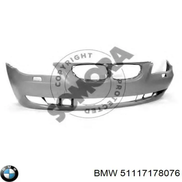 Передній бампер PBM04039BA Signeda