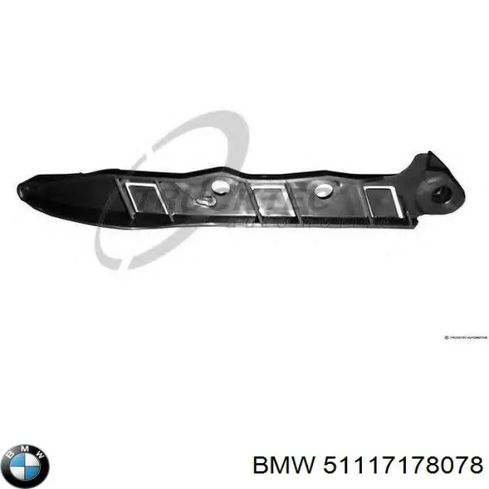 Кронштейн кріплення крила переднього правого, передній на BMW 5 (E60)