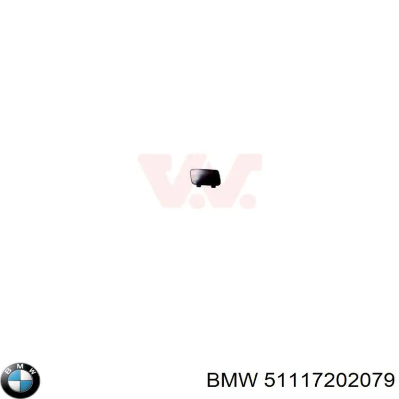 Купити 51117202079 BMW Заглушки буксирувального гака