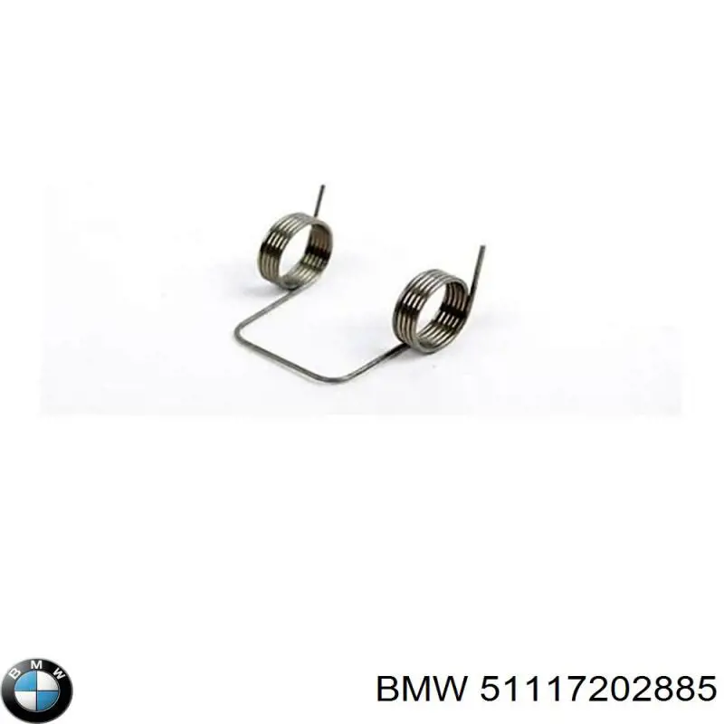 Пружина болта кріплення колектора 51117202885 BMW