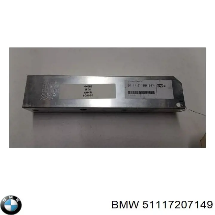 Накладка бампера переднього, ліва BMW 51117207149 ціна, від 15.27 USD
