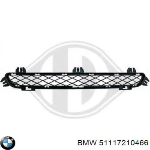 Купити 7210466 BMW Решітка переднього бампера, верхня
