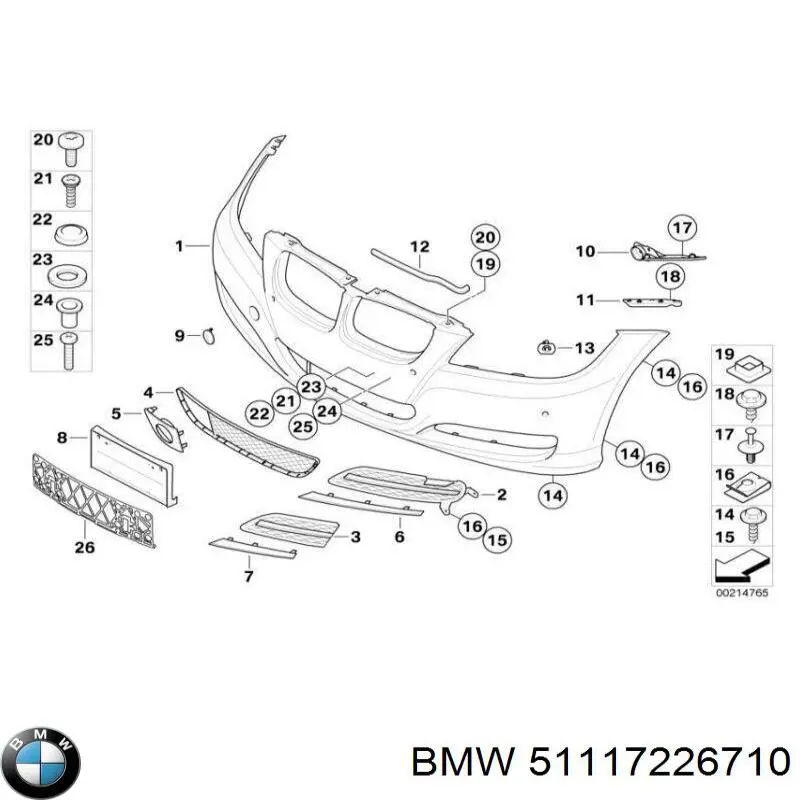  51117226710 BMW