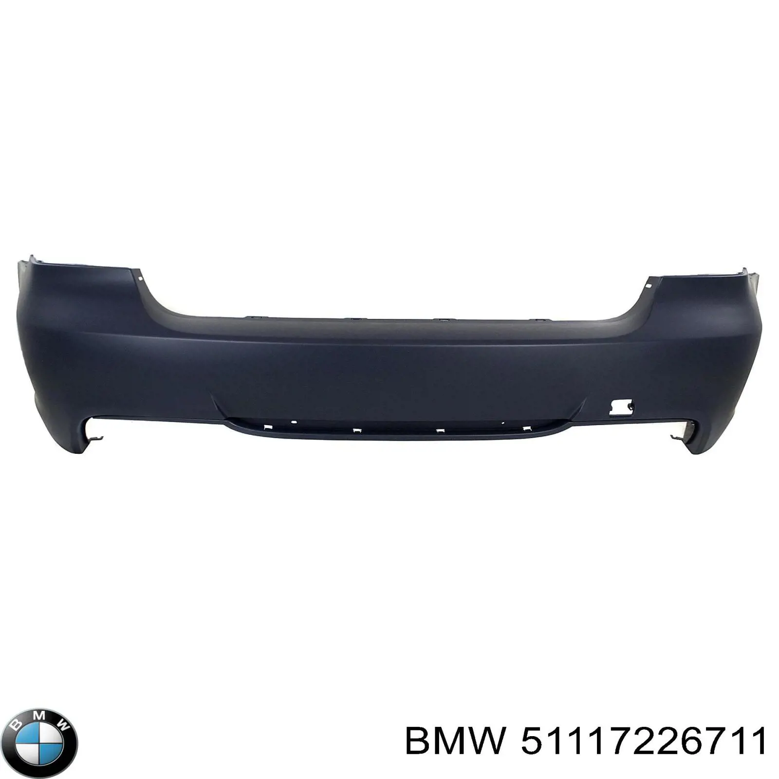 51117226711 BMW Бампер передній в зборі