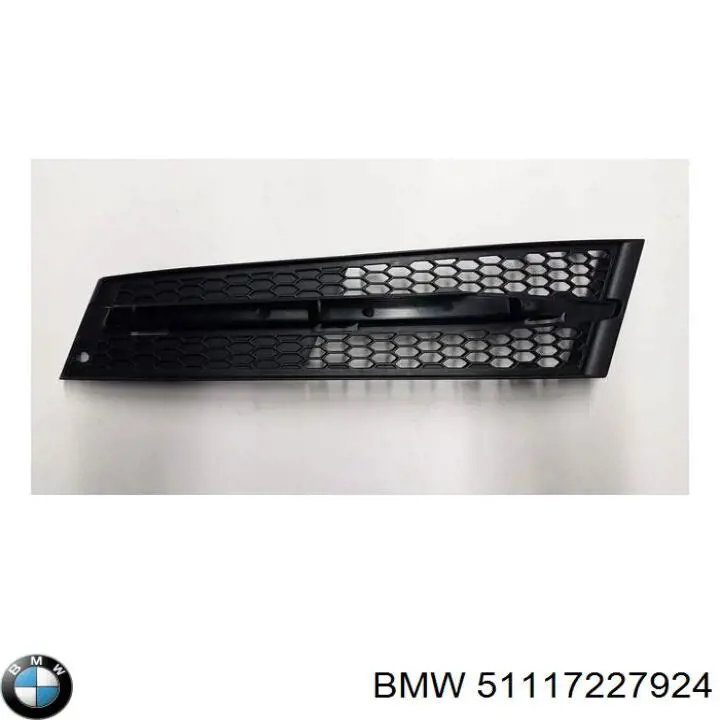 Купити 51117227924 BMW Решітка переднього бампера, права