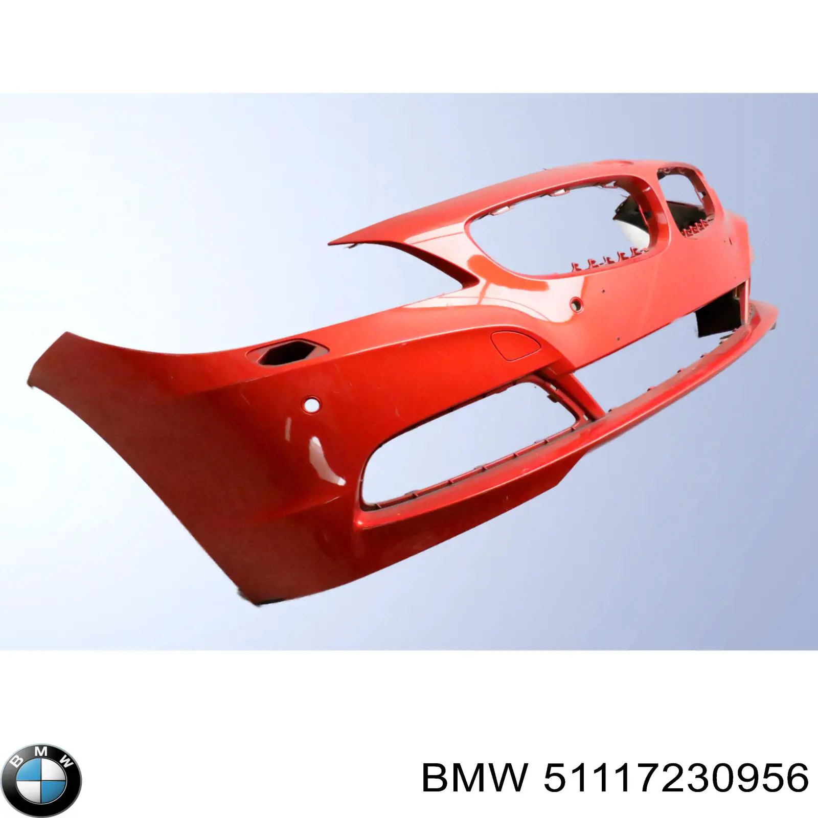 51117230956 BMW Бампер передній в зборі