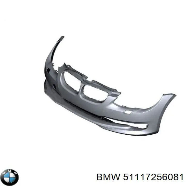 51117256081 BMW Бампер передній в зборі
