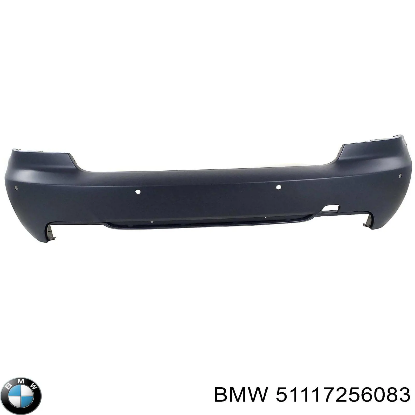 51117256083 BMW Бампер передній в зборі