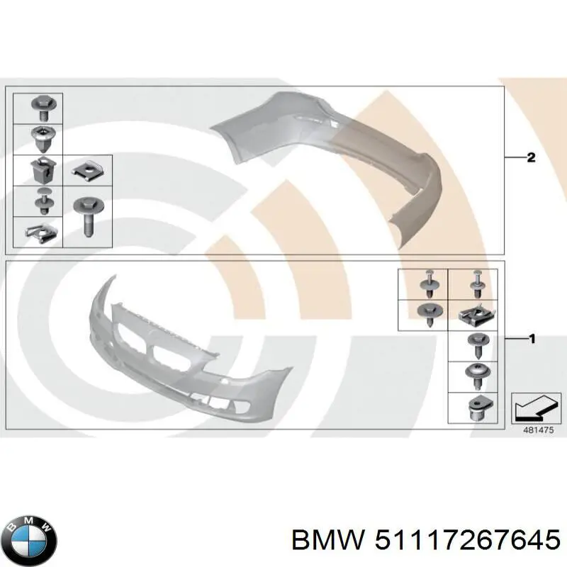  51117267645 BMW