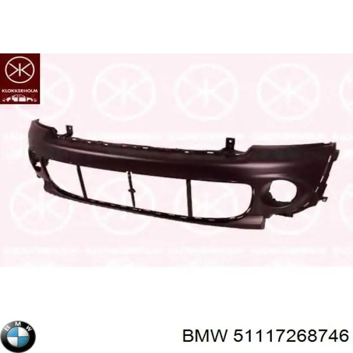 51117268746 BMW Бампер передній в зборі