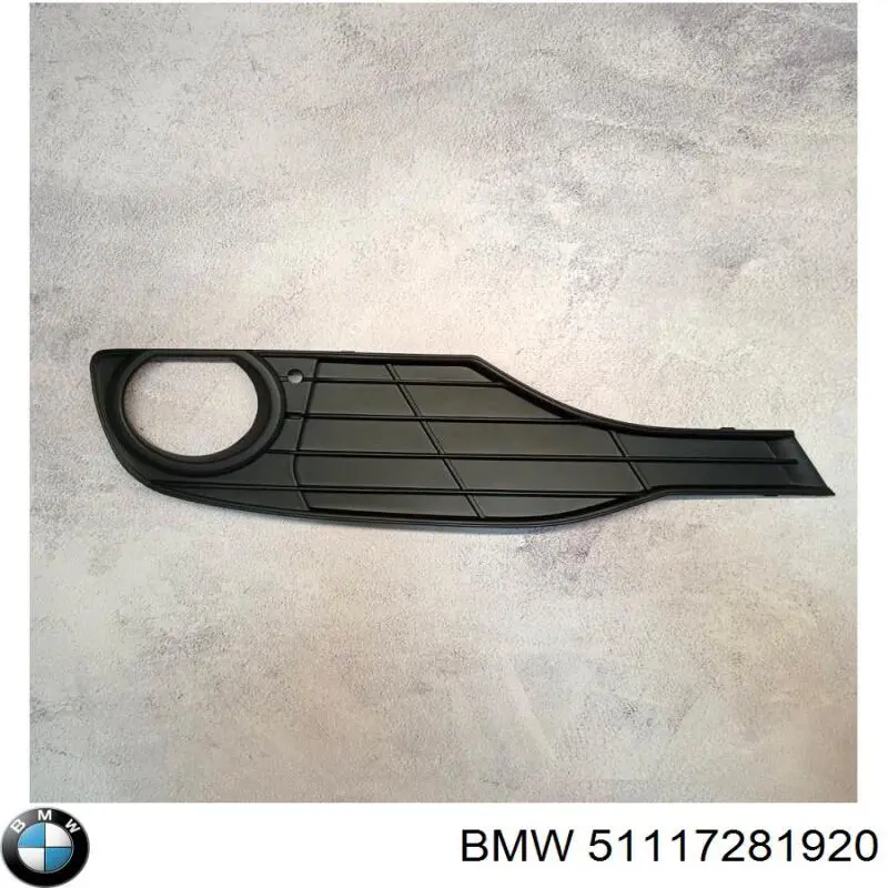 51117281920 BMW Решітка переднього бампера, права