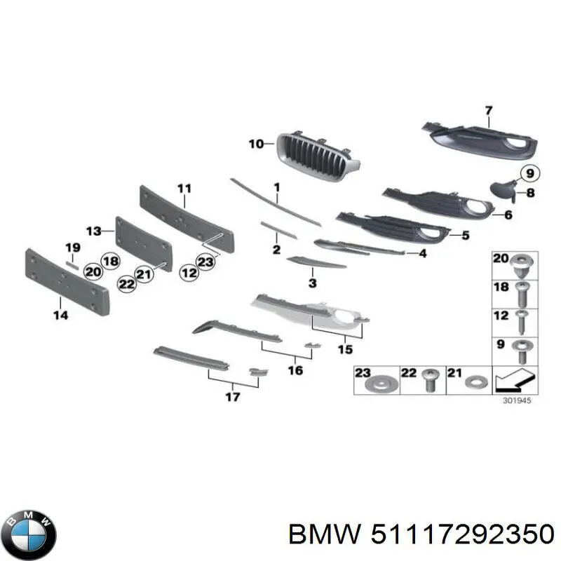  51117292350 BMW