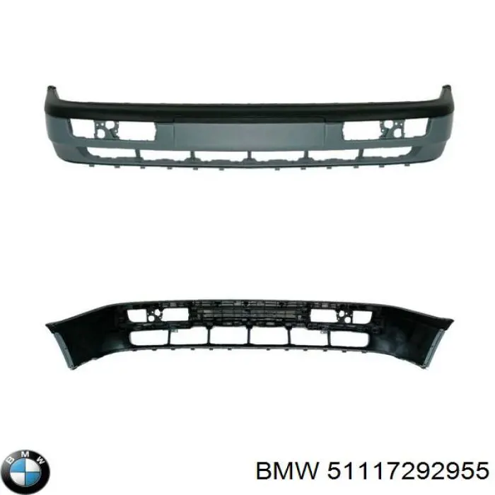 Бампер передній 51117292955 BMW