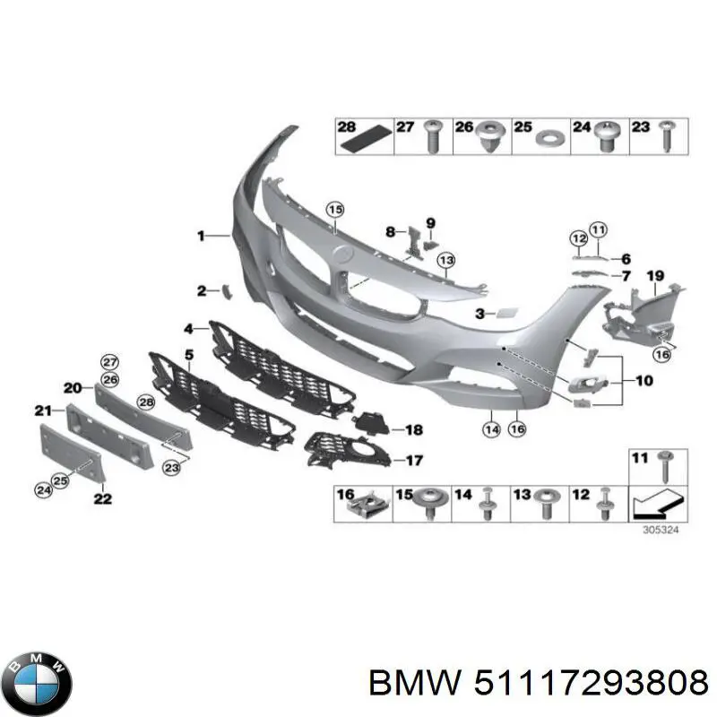  51117293808 BMW