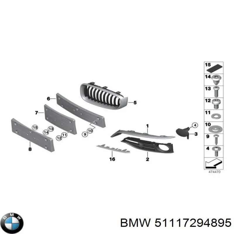  51117294895 BMW