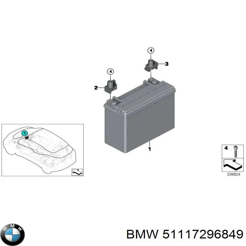  51117296849 BMW