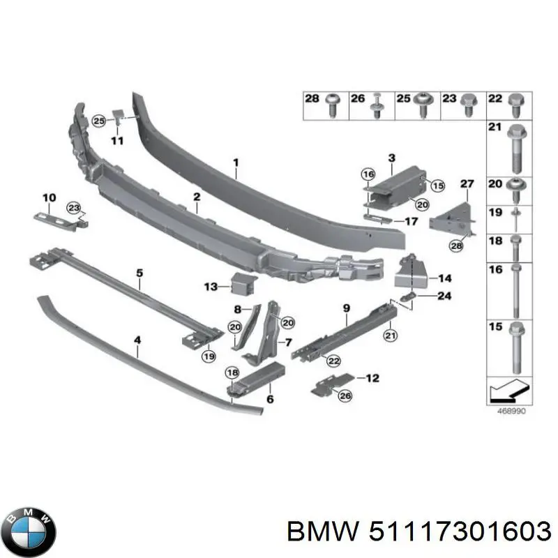 51117301603 BMW 
