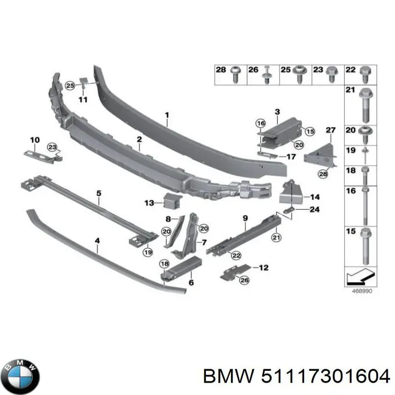51117301604 BMW 