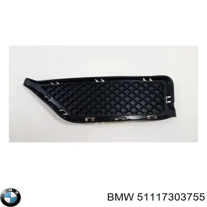 Решітка переднього бампера, ліва Bapmic BF0112240002 ціна, від 16.43 USD