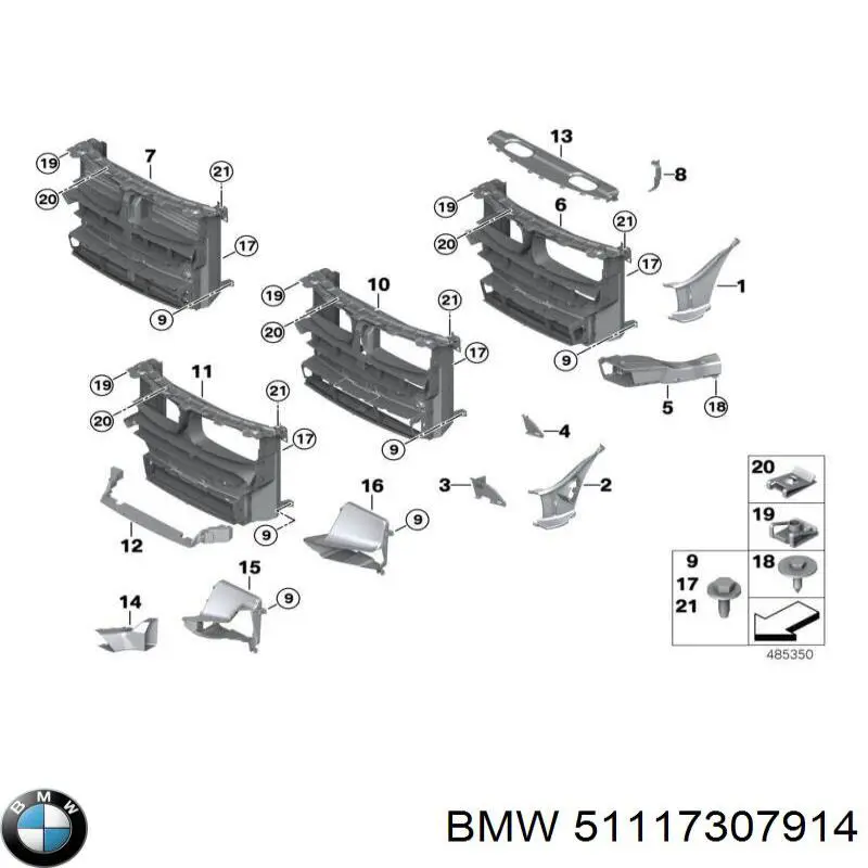 Купити 51117307914 BMW 