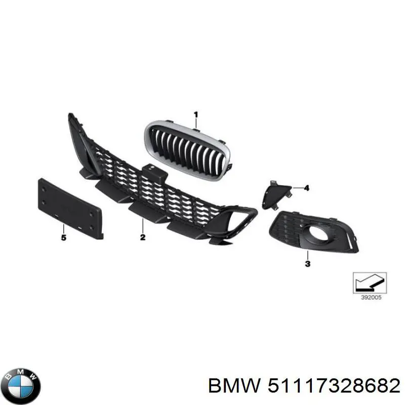  BMW 51117328682 ціна, від 31.64 USD