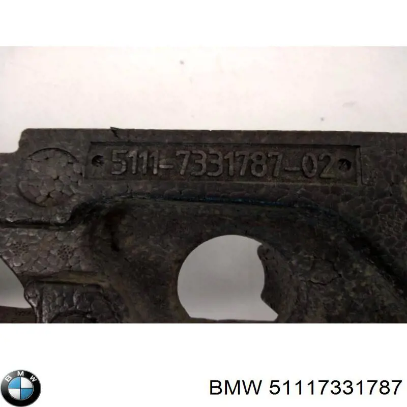 51117331787 BMW Наповнювач бампера переднього