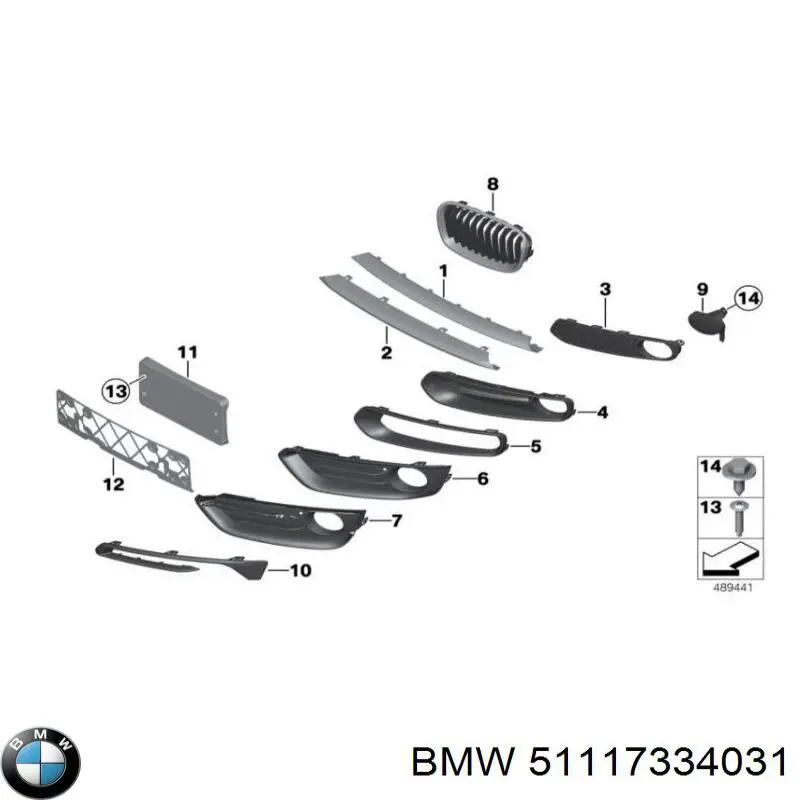 51117334031 BMW 