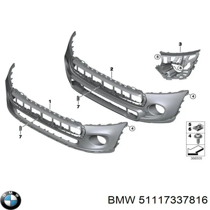  51117337816 BMW