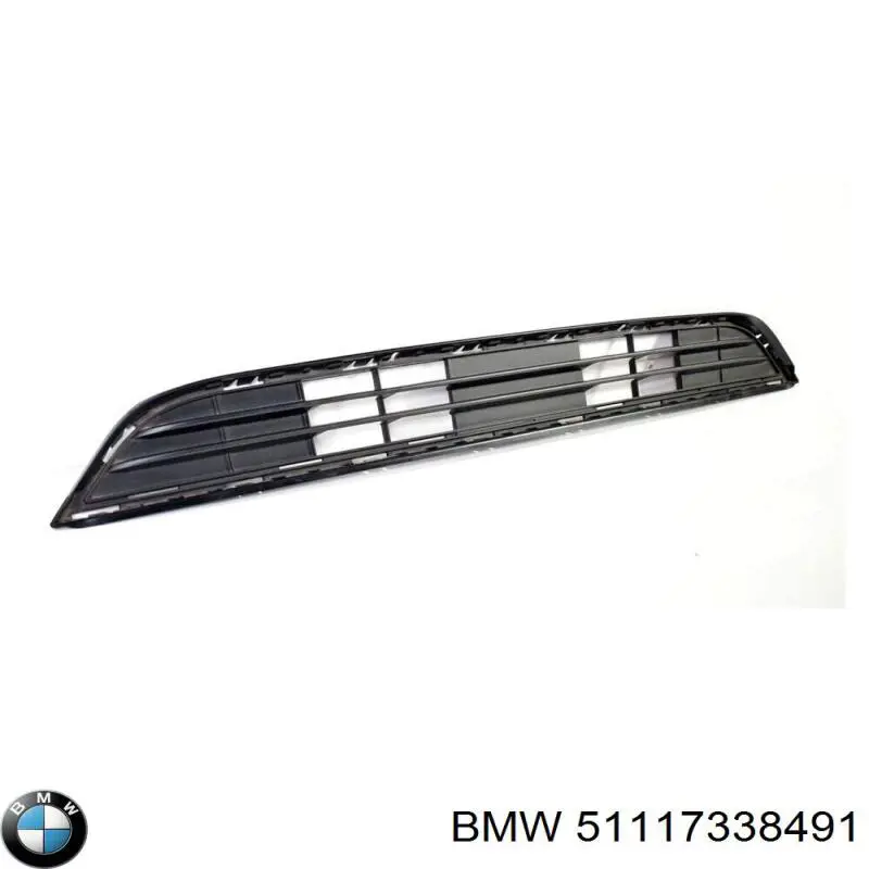 51117338491 BMW решітка переднього бампера, центральна