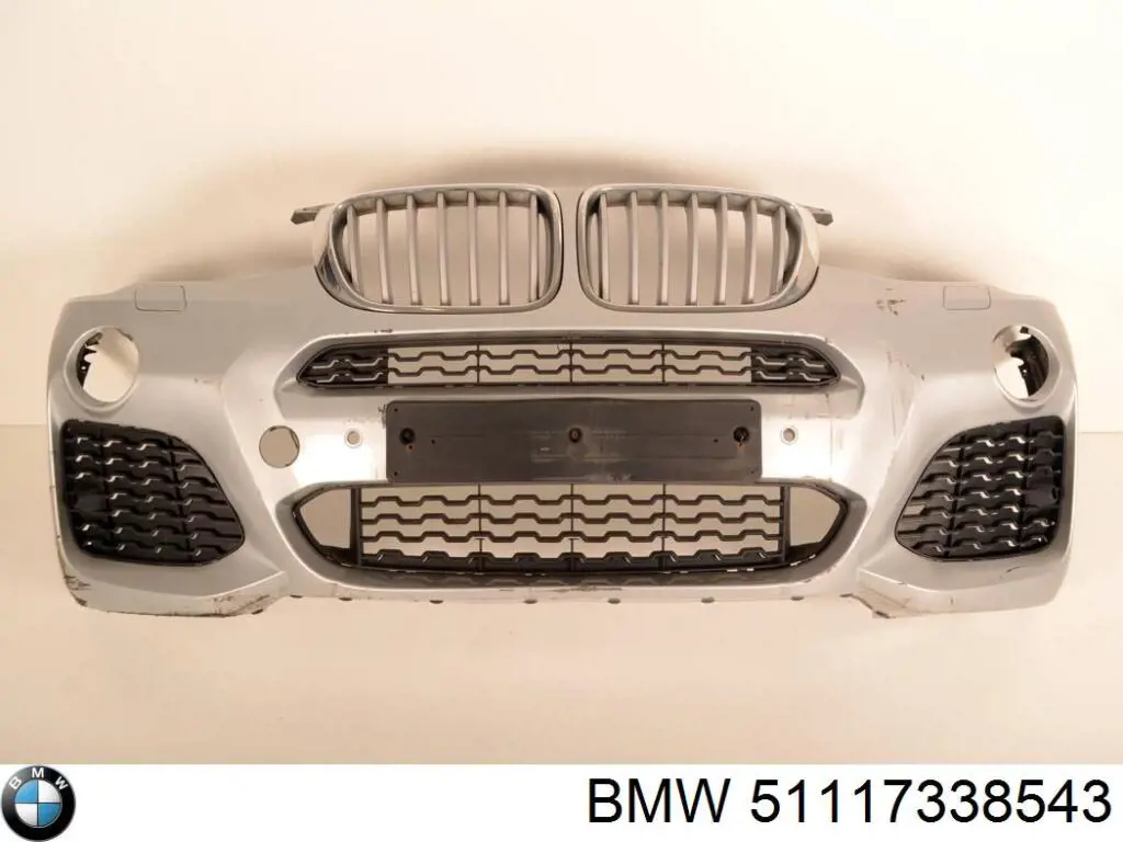 Захисна губа бампера переднього BMW 51117338543 ціна, від 164.73 USD