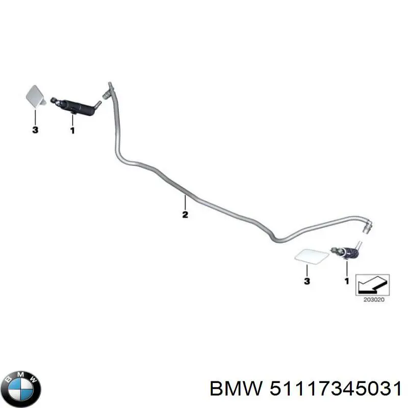 Бампер на авто BMW 51117345031 ціна, від 121.33 USD
