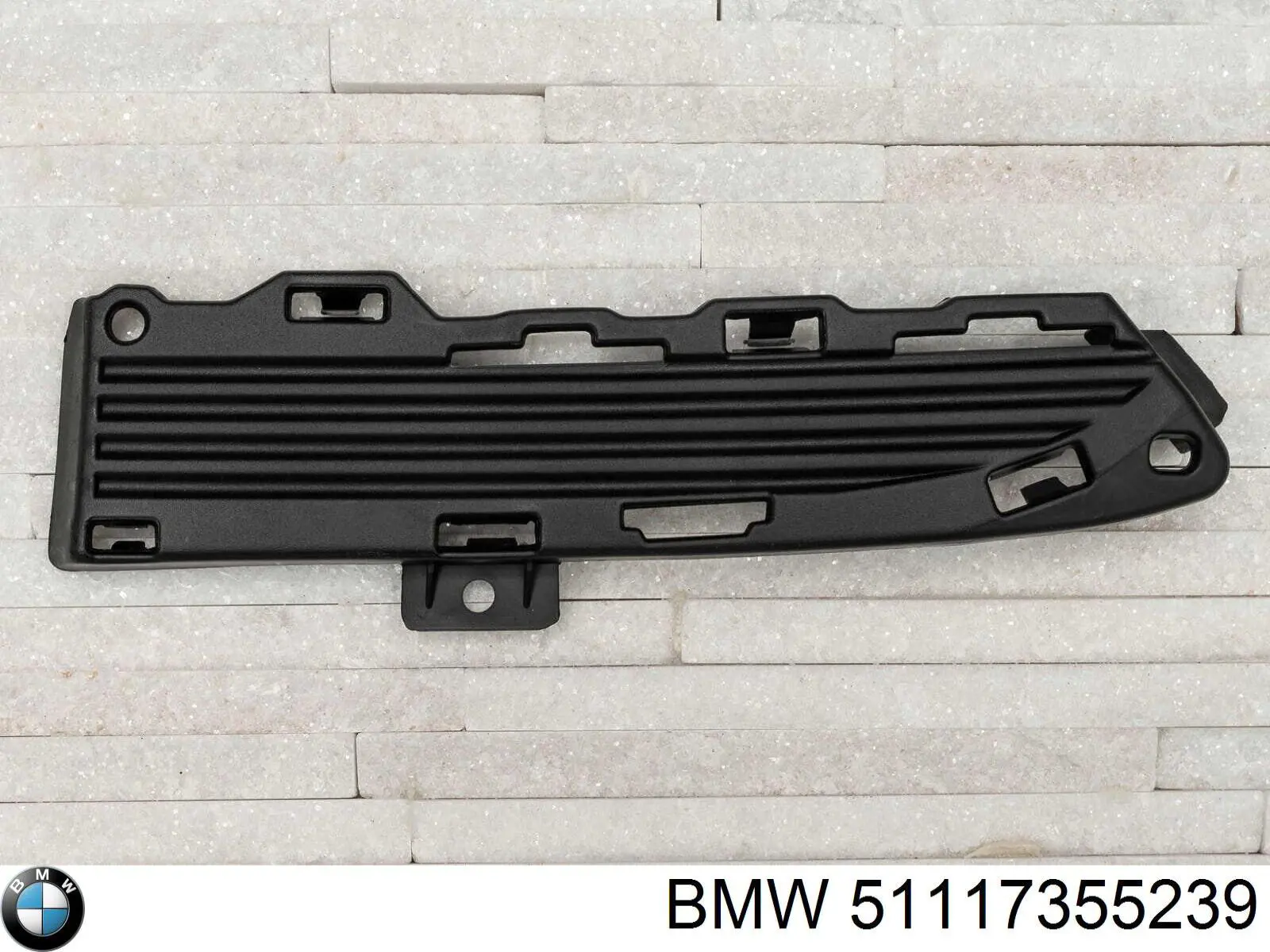 Купити 51117355239 BMW Молдинг решітки переднього бампера, лівий