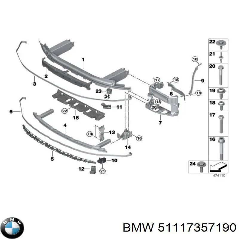 51117357190 BMW 