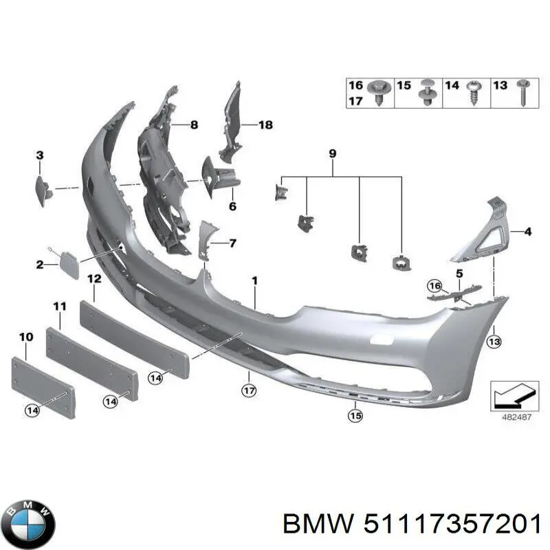  51117357201 BMW