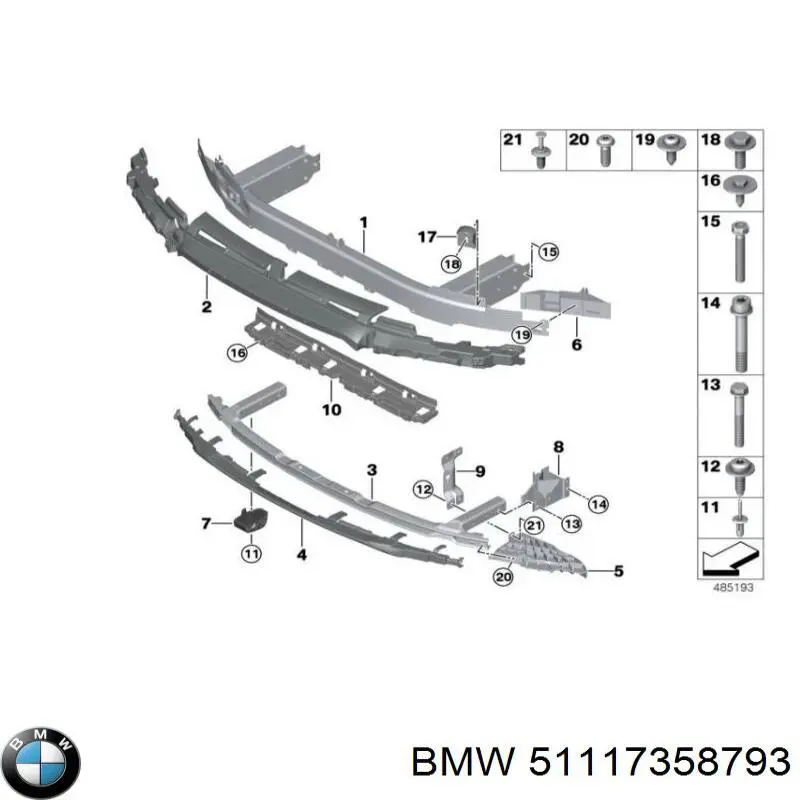 Купити PBM04517AE Signeda Абсорбер (наповнювач) бампера переднього