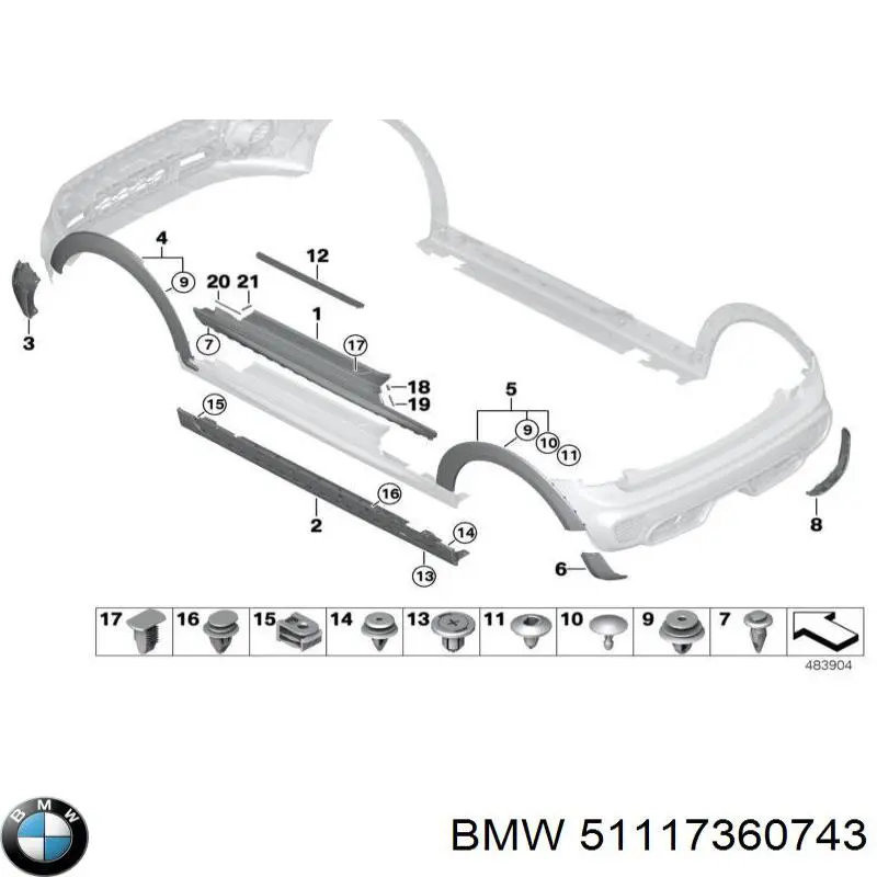 51117360743 BMW 