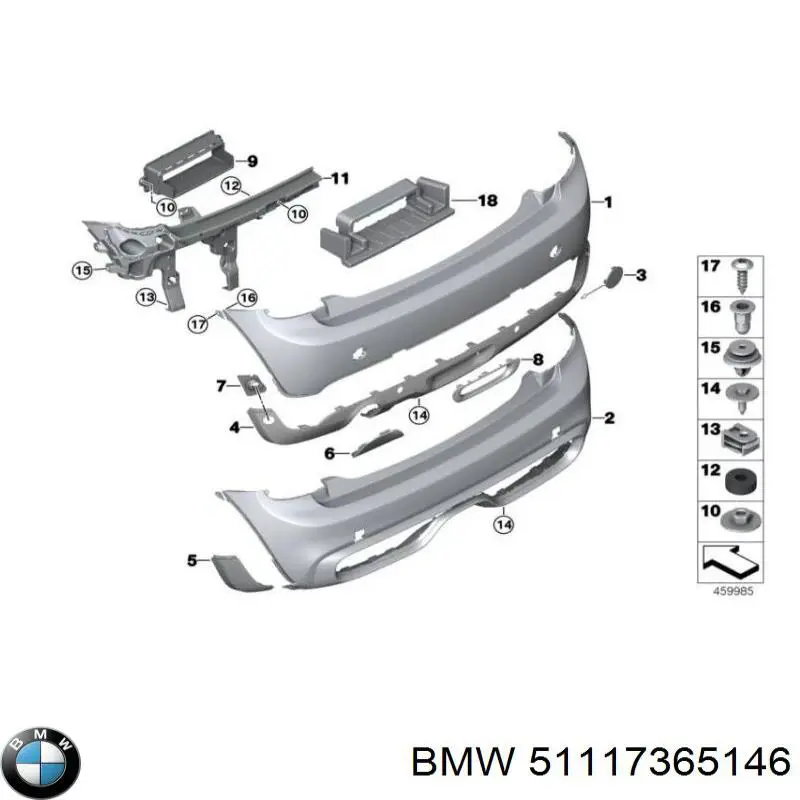  BMW 51117365146 ціна, від 33.86 USD